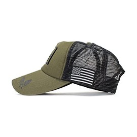 AVIREX Avilex Cap, Men's, Women's, Large Size, Big Size, Hat, Mesh Cap, Military Patch, Popular, Trend, Father's Day, Gift, Khaki