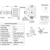 NEMA 17 Stepper Motor, 350mm T8x8 Lead Screw, 42x40mm, 1M