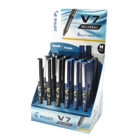 Pilot V7 HI TECPNT RB AST DSPY24 BLK/BLU