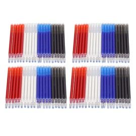 Heat Erasable Fabric Pens 80Pcs Heat Erasable Pens Refills Fabric Marking Pens Set for Tailors Sewing Quilting Dressmaking DIY Sewing