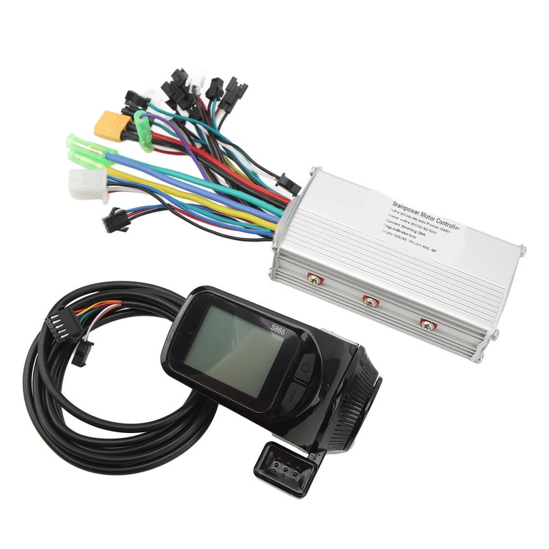 Brushless Motor Controller 36V 48V 60V 500W 28A 3 Mode