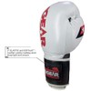 Revgear S3 Sentinel Gel Pro Boxing Glove (White, 12-Ounce)