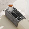 Jaugufiy Silicone Couch Cup Holder Tray Drink Holder for Sofa