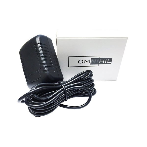 OMNIHIL [UL Listed] 8 Foot Long AC/DC Power Adapter 12V