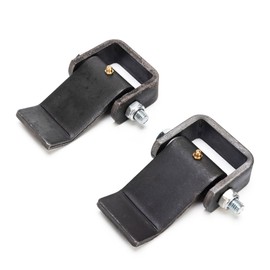 DURIGID Dump Trailer Hinges Door Hinge with Zerk Grease Fitting, Weld on Strap Hinge Heavy Duty, Weldable Hinges Used for Trucks, Dump Trailers, BBQ Smokers, Raw Finish, 2 Pack