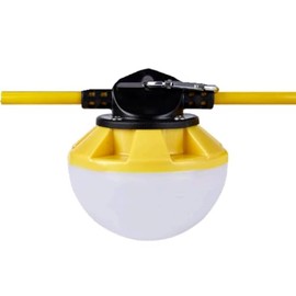 Light Efficient Design String Work Lights, 50 Foot String of 5, 5000K, 120V, LED-9003-50K-5Pk-182-G2