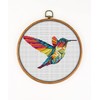 Mandala Hummingbird K309 Counted Cross Stitch KIT. Threads, Needles, 2