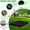 Kids Sandbox Cover for Outdoor Large Wooden Sand Box, Heavy-Duty