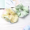 : Chic Striped Hair Scrunchies for Girls and Women，Elastic Hair