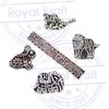 Exquisite Designs Animal and Border Wooden Block Stamps (Set of