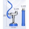 Commercial Kitchen Sink Sprayer: Dish Sprayer Nozzle with Ergonomic Handle