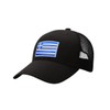 NOVDEK Greece Flag Patch Mesh Back Baseball Cap,Greek Hat,Embroidered Patch