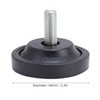 Set of 4 Furniture Leveling Feet, 58 mm Rubber Feet