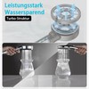 BECMai Duschkopf Filter mit schlauch, Hochdruck Duschkopf, Wassersparend Duschbrause Anti