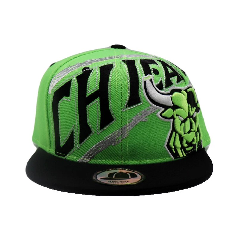 Premium Chicago New Leader Tornado Angry Bull Bulls ALT Green