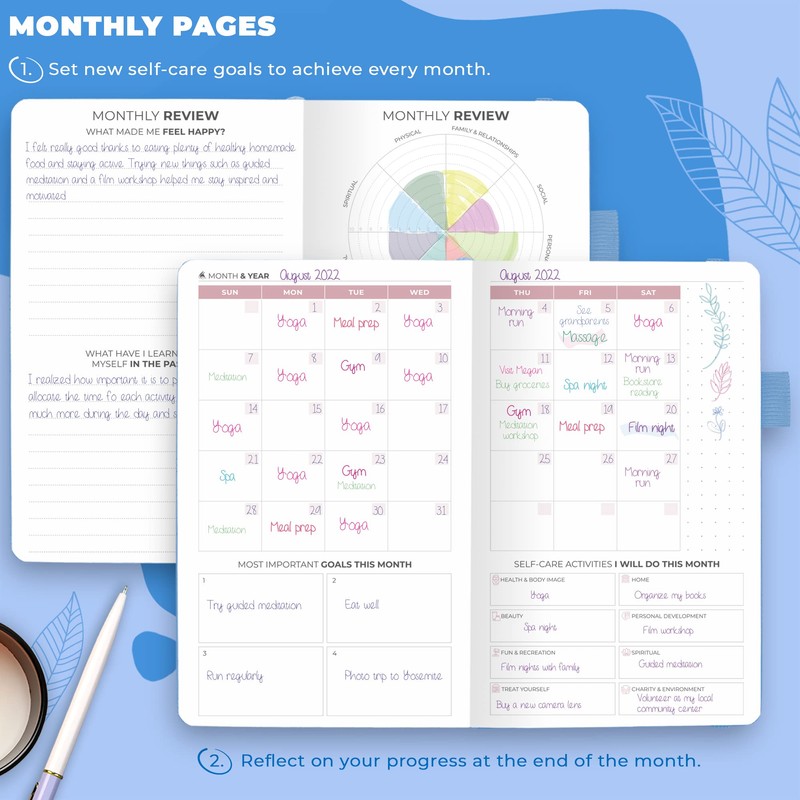 Clever Fox Self-Care Journal – Daily Reflection Notebook – Mental