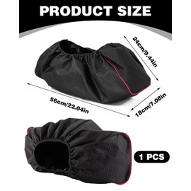 TPZORJX Winch Covers, Cover for Winch, Protective Cover, Winch, 8,000-17,500 lbs Capacity, Trailer SUVs, UV-Resistant, for Most Electric Winches