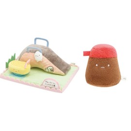 San-X Sumikko Gurashi MF93201 "Welcome! Ookoku Tobemono Scene Plush Toy, Tobemono Park