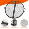 only fire X-Marks Fire Pit Cooking Grate, Foldable Round Grate