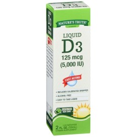Nature's Truth Nature's Truth D3 5,000 IU (125 mcg) Liquid 2 OZ