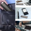 HUATEEN Aluminium Hard Shell Spectacle Case with Magnetic Closure -