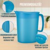 Premium Plastic Water Jug 2L BPA Free Multifunctional for Celebrations