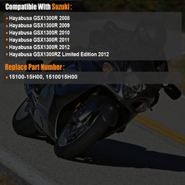 2008-2012 Fuel Pump Assembly Fit for Suzuki Hayabusa GSX1300R 2008 2009 2010 2011 2012, GSX1300RZ Limited Edition 2012, Replace 15100-15H00 1510015H00