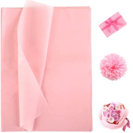 NALER Tissue Paper, Pink and Pink, Wrapping Paper, Gift, Packaging, DIY, Handicraft, Beautiful, Elegant, 15.0 x 20.0 inches (38 x 50 cm), Approx. 60 Sheets
