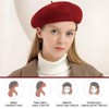 XURJUMI Beret Hats & Berets for Women, Beret, Red Hat,