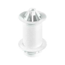 McAlpine WU10 Domed Flange Urinal Waste, White