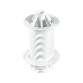 McAlpine WU10 Domed Flange Urinal Waste, White