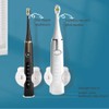 UtySty 2 Pack Electric Toothbrush Holder Sticky Adhesive Wall-Mounted Storage