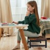 Flottian 6" Wooden Step Stools for Adults Kids,15.4" Extra Wide