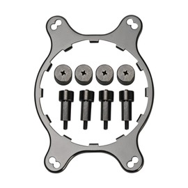 Faderr AM4 Water Cooler Mounting Bracket, AM4 CPU Cooling Fan Bracket, Black, 10 x 8 cm, Suitable for Desktop PC and Server