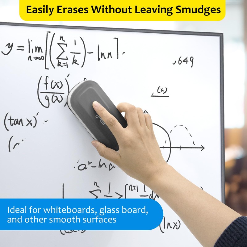 maxtek Whiteboard Eraser, Strong Magnetic White Board Eraser, Whiteboard Rubber
