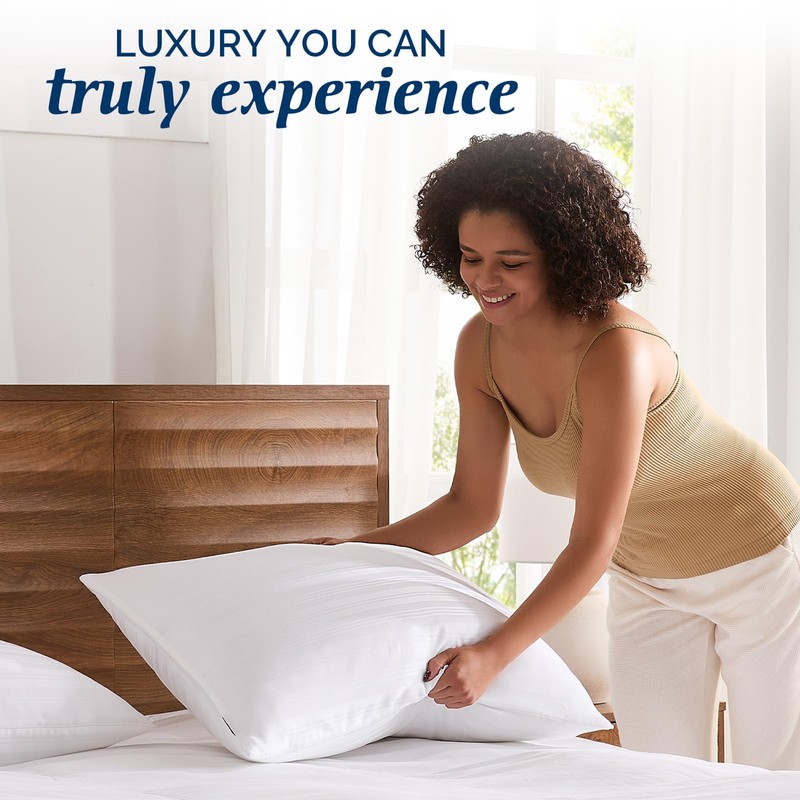 downluxe Goose Feather and Down Pillows - Hotel Collection Feather