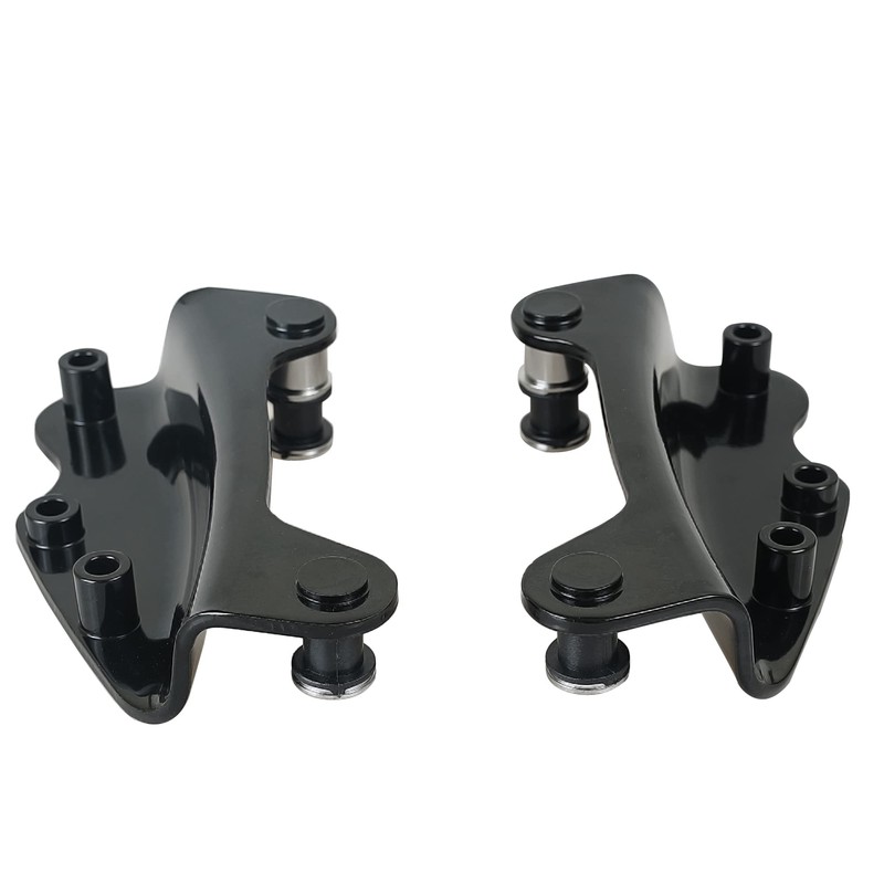 SWESGI Black for Mounting Backrest Sissy Bar Luggage Rack 4