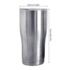 TQUXNGA Secure Water Bottle with Discreet Storage Compartment Tumbler with