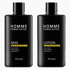 A-Sum Power Homme Men's Cosmetics Men's Skin Lotion 200ml x 2 / 파워 옴므 남성화장품 남자 스킨로션 200ml 2개