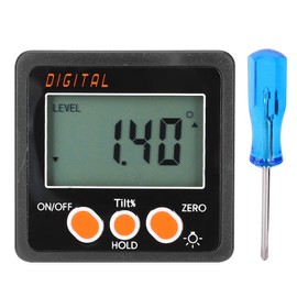 Digital Level Meter Mini Inclinometer High Accuracy 4 x 90° with Strong Magnetism