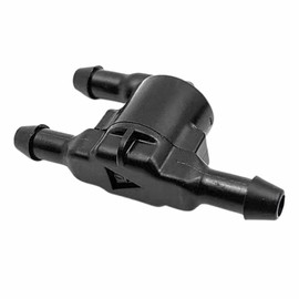 Windshield Washer Valve Non Return Check OE 8532128020 3 Way Car Windscreen Wiper Washer Valve 85321-28020 Compatible with Toyota 4Runner Corolla Highlander Crown Camry RAV4 Vehicle Black 1pcs