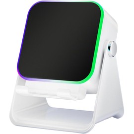 Induction Audio Speaker Stand Foldable Phone Bracket Speaker With Light
