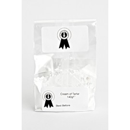 Cream of tartar for making play dough Grade A premium quality (140g) The cream of tartar company Ltd