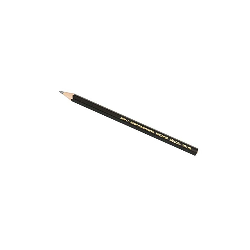 Koh-I-Noor FA1821MB.2BC Magnum Black Star 9mm Graphite Pencil, 2 Each