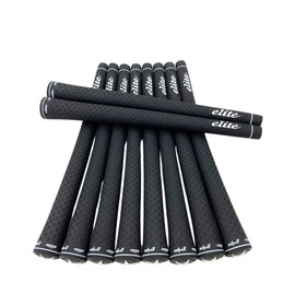 elitegrips Lucky Star Golf Grips, 10 Pack STD M58 No Backline