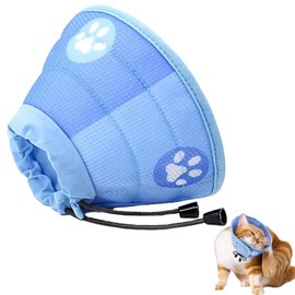 Cat Collar, Lick Protection Cat, Adjustable Collar Cat Collar, Soft Cat Protective Collar for Cats, Puppies, Pets After Surgery and Injuries