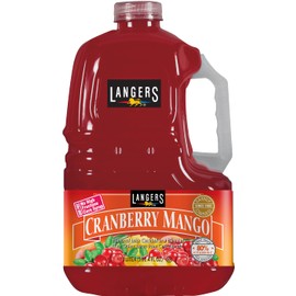 Langers Cranberry Mango Juice Cocktail, 3L (Pack of 4), 101.4 Fl Oz (Pack of 4)