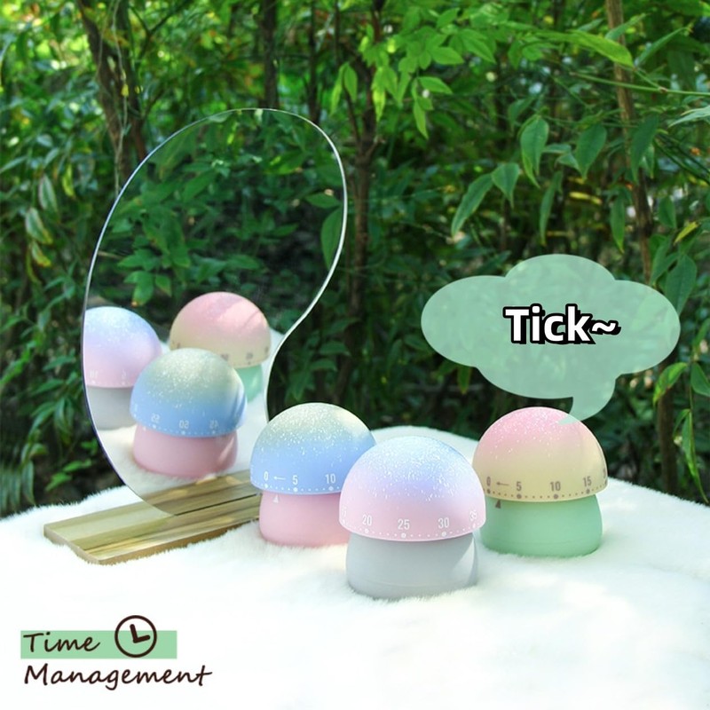 Mechanical Kitchen Timer, Cute Timer for Kids, Visual Timer, 60