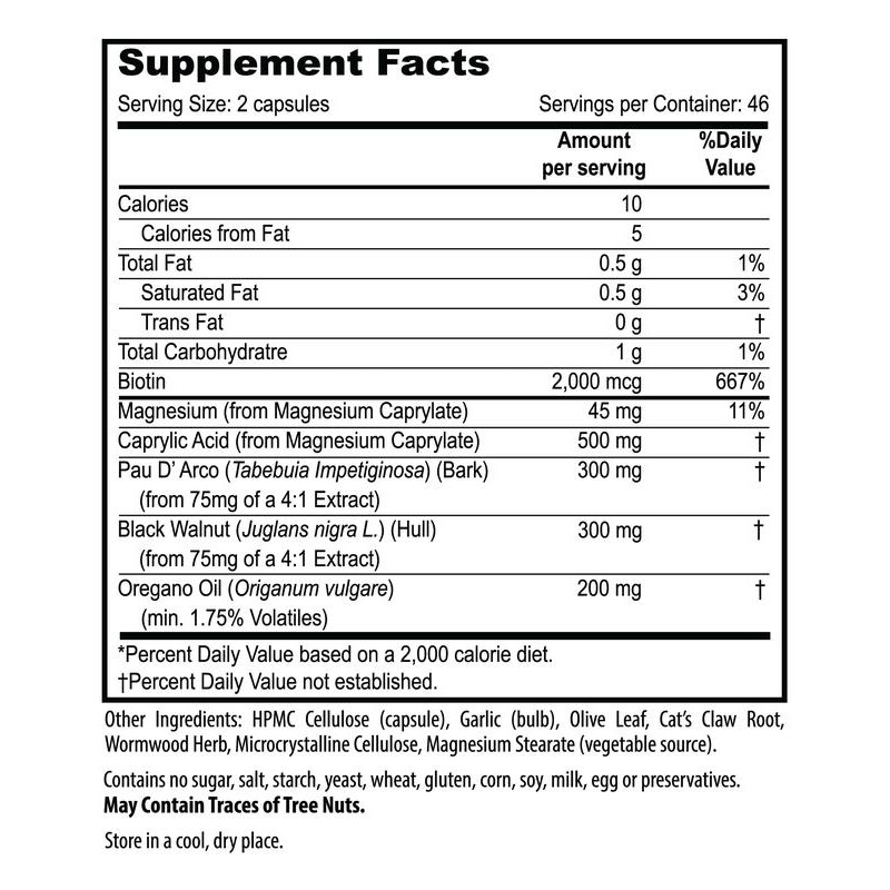 Candiseptic Kit candida cleanse – Total Wellness & Protection:_1 Bundle