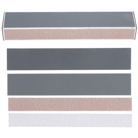 Guitar Leveling Bar, Guitar Fret Polishing Kit Fret Sanding Leveler Beam Fingerboard Luthier Tools for Leveling Of Frets (400, 600, 1000, 1200 Coarse Sand)
